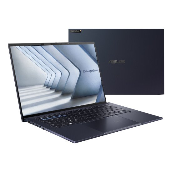 ASUS ExpertBook B9 OLED B9403CVAR-KM0945X Intel Core 7 150U Ordinateur portable 35,6 cm (14") WQXGA+ 32 Go LPDDR5-SDRAM 1 To SSD Wi-Fi 6E (802.11ax) Windows 11 Pro Noir