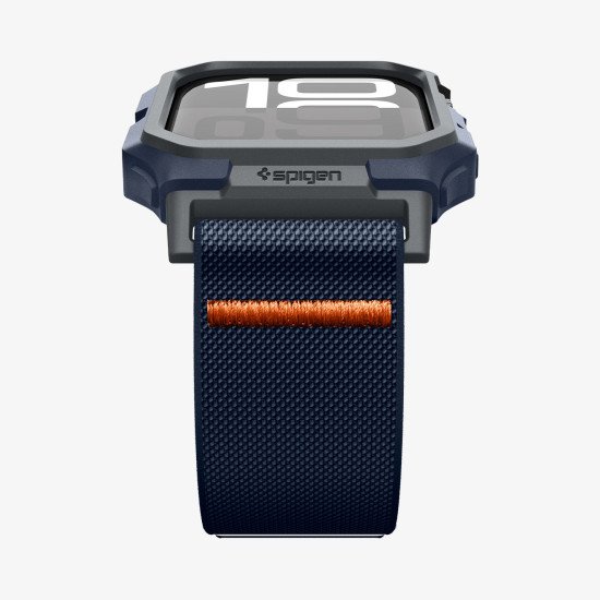 Spigen Lite Fit Pro Boîtier + bracelet Marine Polyester, Polyuréthane thermoplastique (TPU)