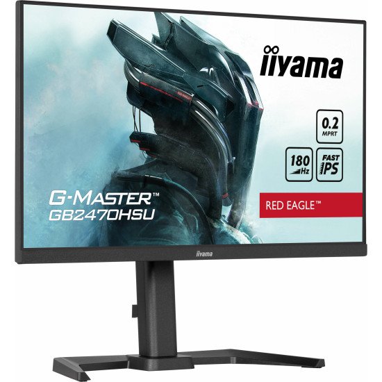 iiyama G-MASTER GB2470HSU-B6 écran PC 60,5 cm (23.8") 1920 x 1080 pixels Full HD Noir