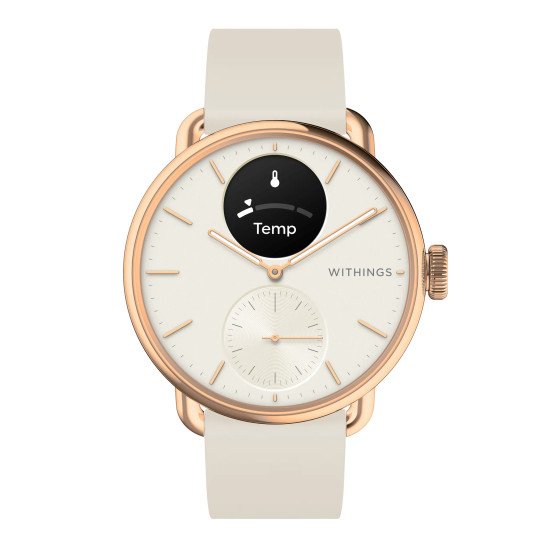 Withings ScanWatch 2 1,6 cm (0.63") OLED 38 mm Hybride Or rose GPS (satellite)