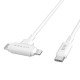 Targus HyperJuice câble USB USB 2.0 1,5 m USB C USB C/Lightning Blanc