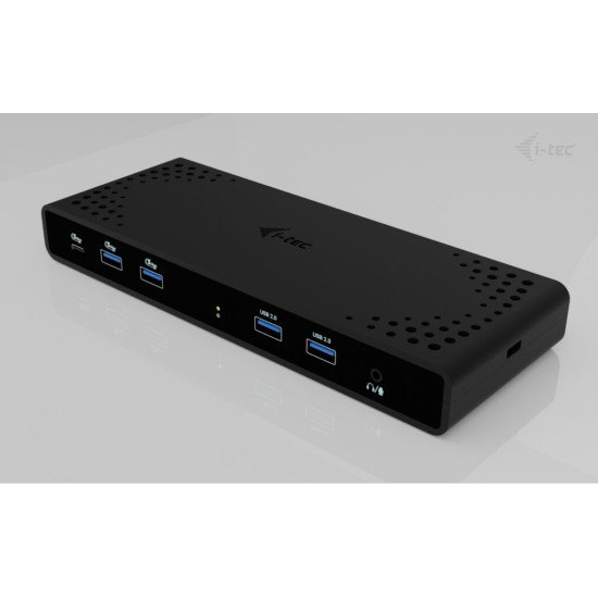 i-tec Universal Dual 4K Display Docking Station + Power Delivery 85W