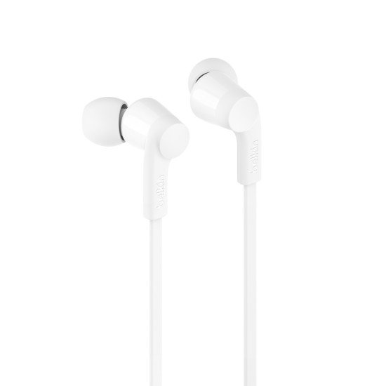 Belkin SoundForm Casque Avec fil Ecouteurs Musique/Quotidien USB Type-C Blanc