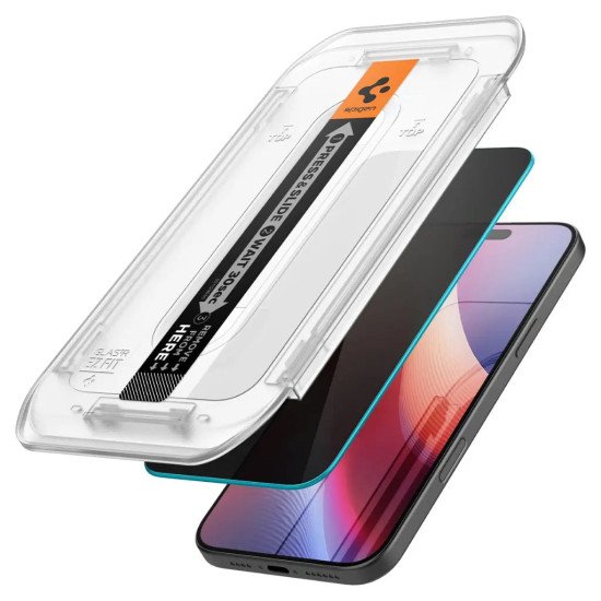 Spigen GLAS.tR Privacy HD Protection de l'écran contre les regards indiscrets Apple 1 pièce(s)