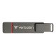 Verbatim Dual QuickStick lecteur USB flash 128 Go USB Type-A / USB Type-C 3.2 Gen 1 (3.1 Gen 1) Gris