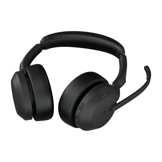 Jabra 25599-999-989 écouteur/casque Avec fil &sans fil Arceau Bureau/Centre d'appels Bluetooth Socle de chargement Noir