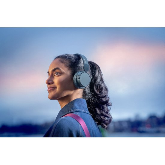 Philips 4000 series TAH4209BL/00 écouteur/casque Sans fil Arceau Appels/Musique Bluetooth Bleu