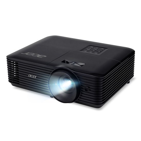 Acer X129H vidéo-projecteur Projecteur à focale standard 4800 ANSI lumens DLP XGA (1024x768) Compatibilité 3D Noir