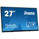 iiyama ProLite T2755QSC-B1 écran PC 68,6 cm (27") 2560 x 1440 pixels Full HD LCD Écran tactile Noir