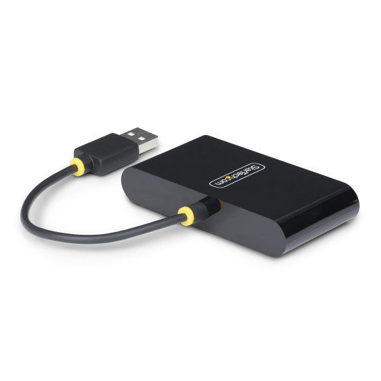 StarTech.com Hub USB 2.0 à Ports, Alimentation par Bus USB, Petit Hub USB de Voyage, Répartiteur USB 2.0, Hub USB Portable Multi-Ports, 480Mbps, Protection contre les sur-courants (OCP)