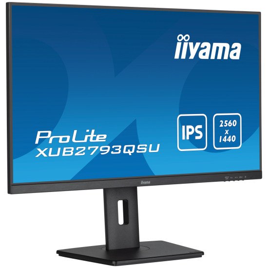 iiyama XUB2793QSU-B7 écran PC 68,6 cm (27") 2560 x 1140 pixels Wide Quad HD LED Noir