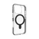 ZAGG Santa Cruz Snap coque de protection pour téléphones portables 16 cm (6.3") Housse Noir, Transparent