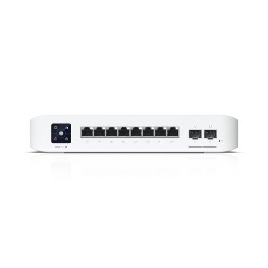 Ubiquiti UniFi USW-PRO-8-POE commutateur réseau Géré L2/L3 Gigabit Ethernet (10/100/1000) Connexion Ethernet POE 1U Blanc