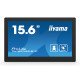 iiyama TW1623AS-B1P affichage de messages Écran plat interactif 39,6 cm (15.6") Wifi 450 cd/m² Double Full HD Noir Écran tactile Intégré dans le processeur Android 24/7