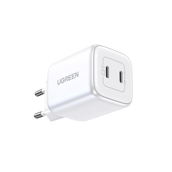 Ugreen 15327 chargeur d'appareils mobiles Universel Blanc Secteur Charge rapide Intérieure