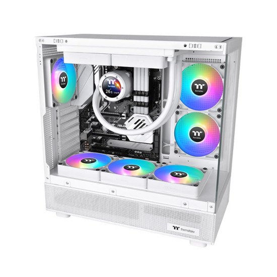 Thermaltake CT140 Reverse ARGB Boitier PC Ventilateur 14 cm Blanc 2 pièce(s)