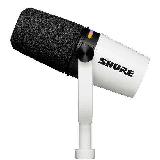 Shure MV7+-W microphone Blanc Microphone de studio