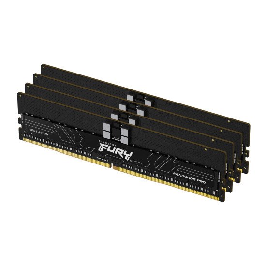 Kingston Technology FURY 128 Go 6000 MT/s DDR5 ECC Reg CL32 DIMM (kit de 4) Renegade Pro EXPO