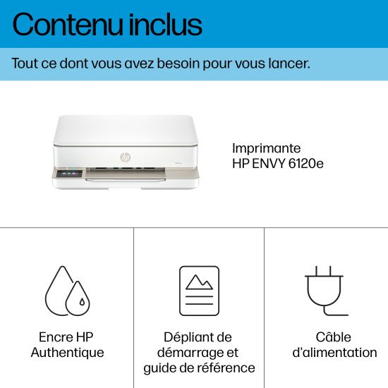 HP ENVY Imprimante tout-en-un 6120e