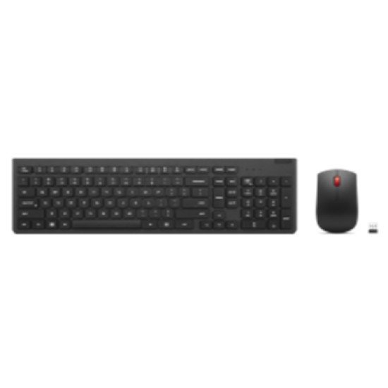 Lenovo Wless KB&M Combo Gen2 French clavier Souris incluse Universel RF sans fil Français Noir