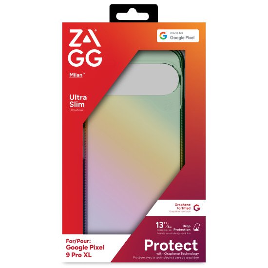 ZAGG Milan Snap coque de protection pour téléphones portables 17,3 cm (6.8") Housse Multicolore