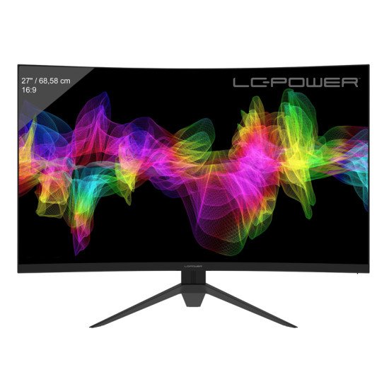 LC-Power LC-M27-QHD-165-C écran PC 68,6 cm (27") 2560 x 1440 pixels Quad HD LED Noir