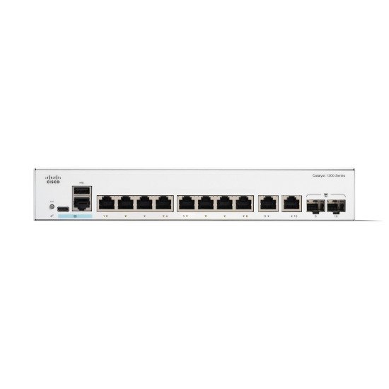 Cisco Catalyst 1300 Géré L2 Gigabit Ethernet (10/100/1000) Connexion Ethernet POE Gris