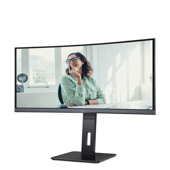 AOC CU34P3CV écran PC 86,4 cm (34") 3440 x 1440 pixels UltraWide Quad HD LED Noir