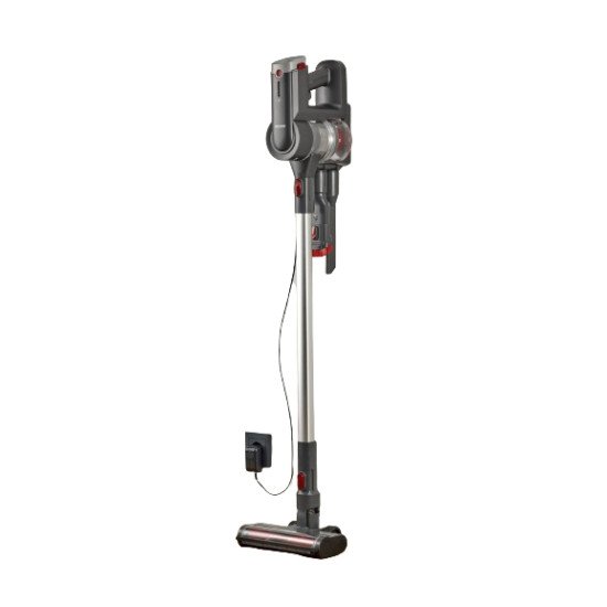 Severin HV 7968 Aspirateur balai Batterie Sec Sac à poussière 0,4 L 300 W Anthracite, Rouge, Argent 2000 Ah