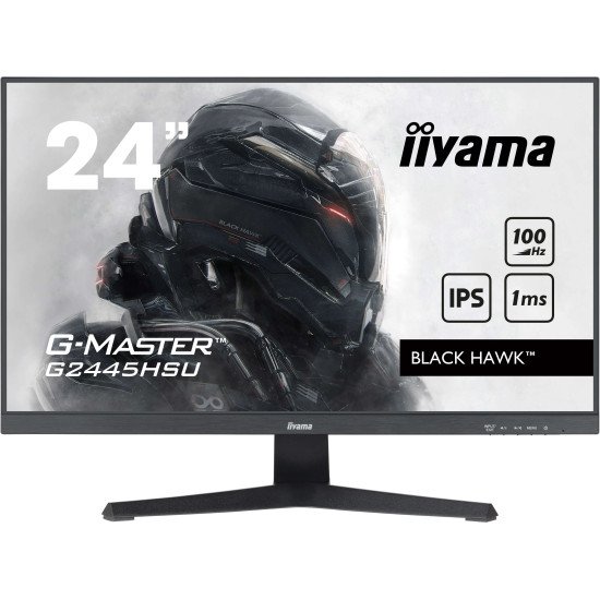 iiyama G-MASTER G2445HSU-B2 écran PC 61 cm (24") 1920 x 1080 pixels Full HD LCD Noir