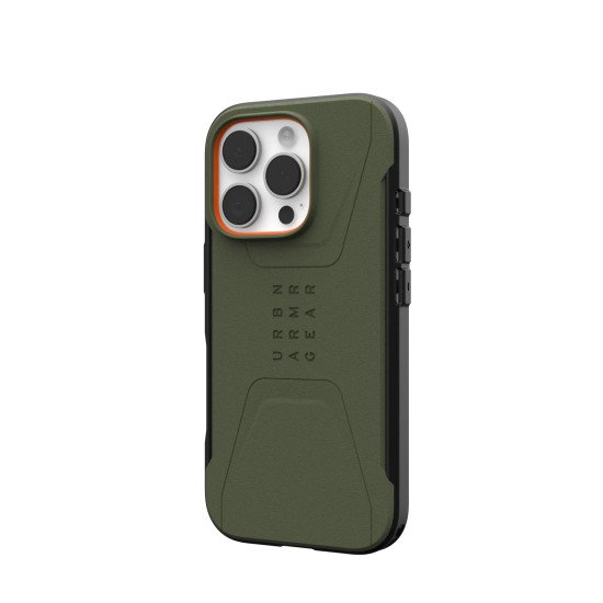 Urban Armor Gear Civilian coque de protection pour téléphones portables 16 cm (6.3") Housse Olive