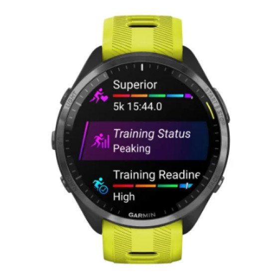 Garmin Forerunner 965 3,56 cm (1.4") AMOLED 47 mm Jaune GPS (satellite)