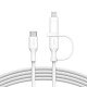 Belkin BoostCharge Pro câble USB USB 2.0 1,5 m USB C USB C/Lightning Blanc