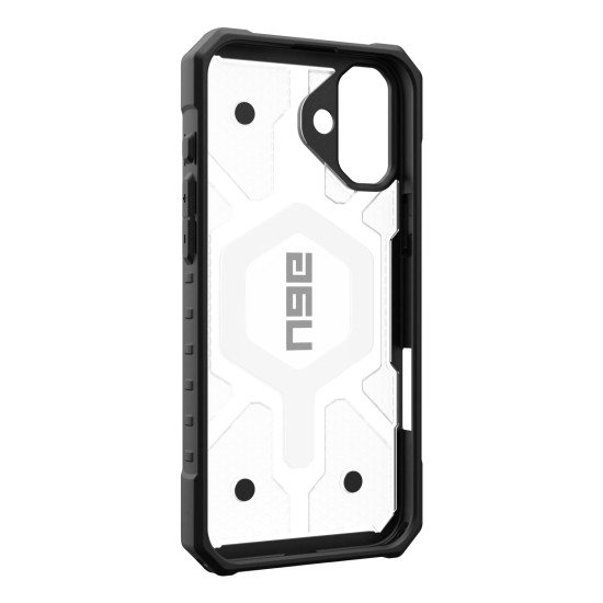 [U] by UAG Pathfinder Clear coque de protection pour téléphones portables 17 cm (6.7") Housse Noir, Argent