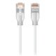 Ubiquiti UACC-Cable-Patch-EL-12M-W câble de réseau Translucide, Blanc Cat6