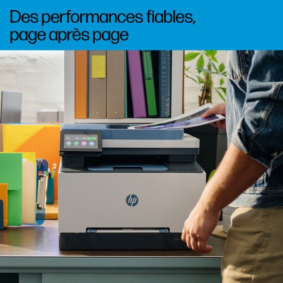 HP Color LaserJet Pro Imprimante multifonction 3302fdn, Couleur, Imprimante pour Petites/moyennes entreprises, Impression, copie, scan, fax, Imprimer depuis un téléphone ou une tablette; Chargeur automatique de documents; Impression recto-verso; Numérisat