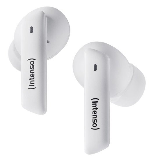 Intenso T502HAE Casque True Wireless Stereo (TWS) Ecouteurs Appels/Musique/Sport/Au quotidien USB Type-C Bluetooth Blanc