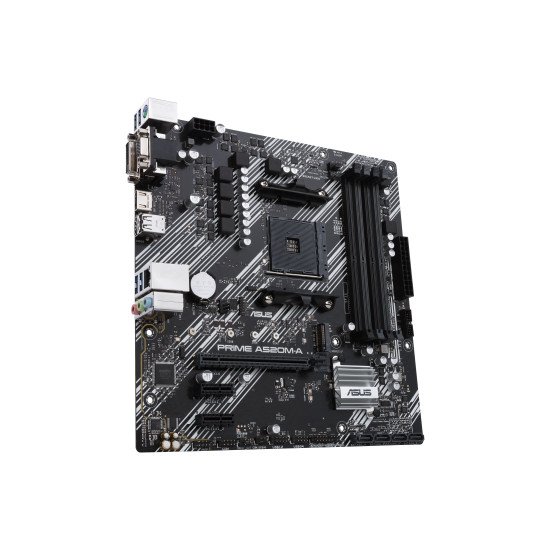 ASUS PRIME A520M-A II/CSM AMD A520 Emplacement AM4 micro ATX