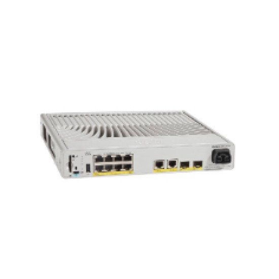 Cisco C9200CX-8P-2XGH-A commutateur réseau Géré Gigabit Ethernet (10/100/1000) Connexion Ethernet POE