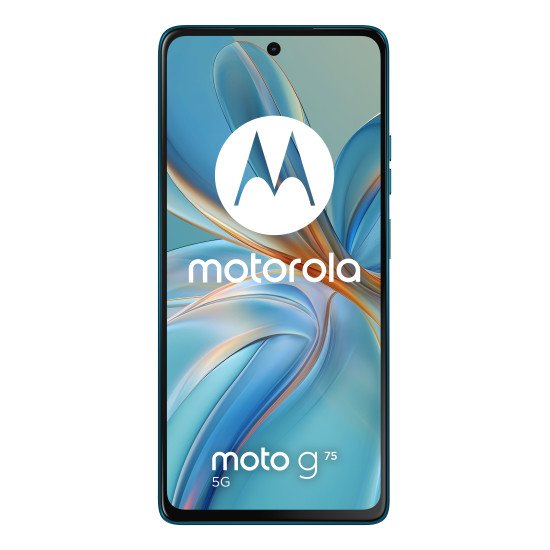 Motorola moto G75 5G 17,2 cm (6.78") Double SIM hybride Android 14 USB Type-C 8 Go 256 Go 5000 mAh Bleu