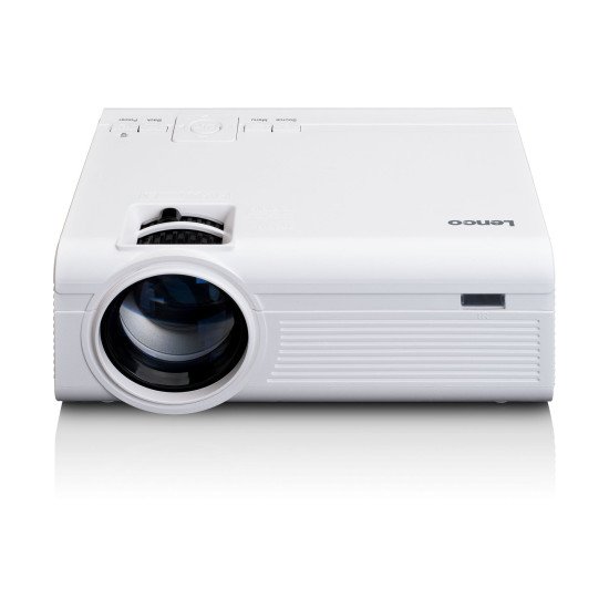 Lenco LPJ-280WH vidéo-projecteur Projecteur à focale standard LCD Blanc