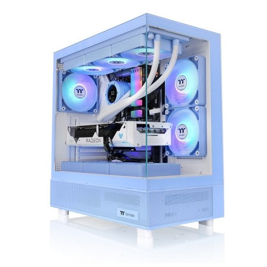 Thermaltake View 270 TG Midi Tower Bleu