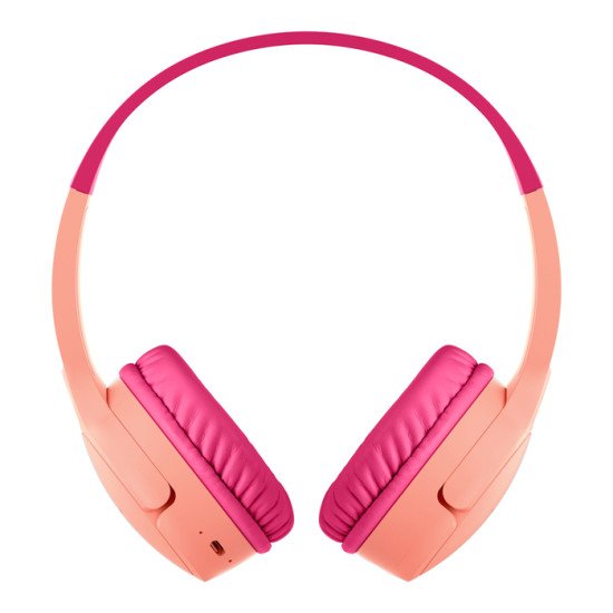 Belkin SoundForm Mini Casque Sans fil Arceau Appels/Musique USB Type-C Rose