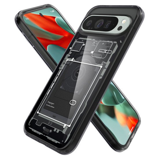 Spigen Ultra Hybrid Zero One coque de protection pour téléphones portables 17,3 cm (6.8") Housse Noir, Transparent