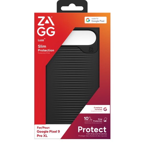 ZAGG Luxe coque de protection pour téléphones portables 17,3 cm (6.8") Housse Noir