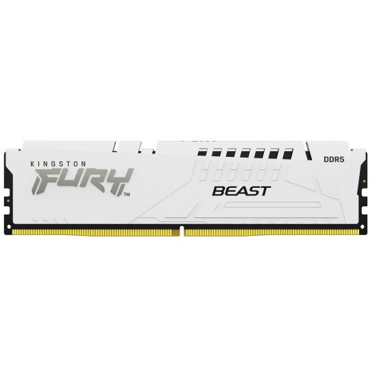 Kingston Technology FURY Beast 32 Go 6000 MT/s DDR5 CL30 DIMM (Kits de 2) White XMP