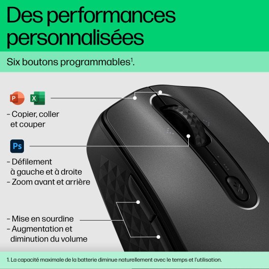 HP 695 Rechargeable Wireless Mouse