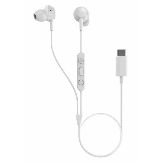 Philips TAE5008WT/00 écouteur/casque Avec fil Ecouteurs Appels/Musique USB Type-C Blanc