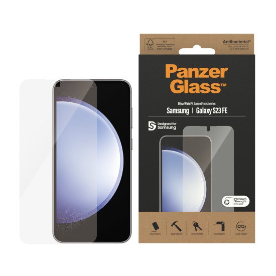 PanzerGlass 7341 écran et protection arrière de téléphones portables Protection d'écran transparent Samsung 1 pièce(s)