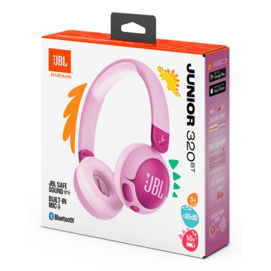 JBL Junior 320BT Casque Sans fil Arceau Appels/Musique USB Type-C Bluetooth Violet